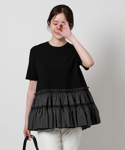 新品UNITEDARROWS エンブロ ティアードコンビ ニット UNITED ARROWS エンブロ ティアード コンビニット