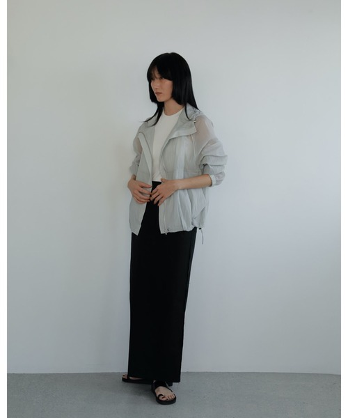 anuke(アンヌーク)の「Padin Americansleeve Tanktop(タンクトップ・レディース・ブラウン/ホワイト/ミント/ブラック・FREE)」の13枚目の写真
