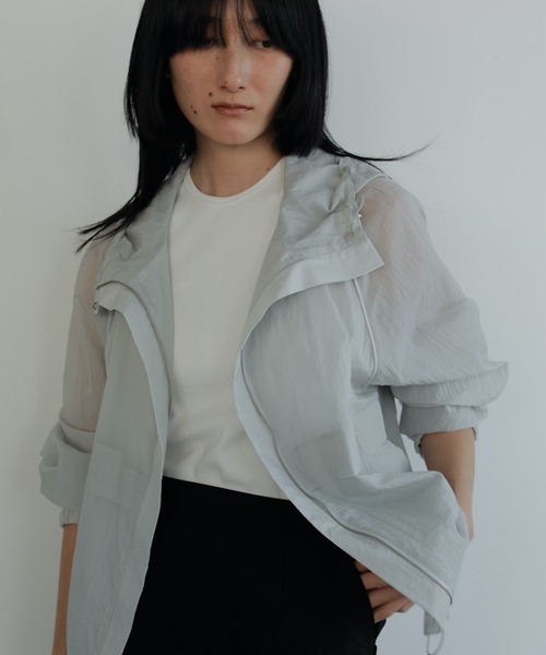anuke(アンヌーク)の「Padin Americansleeve Tanktop(タンクトップ・レディース・ブラウン/ホワイト/ミント/ブラック・FREE)」の12枚目の写真