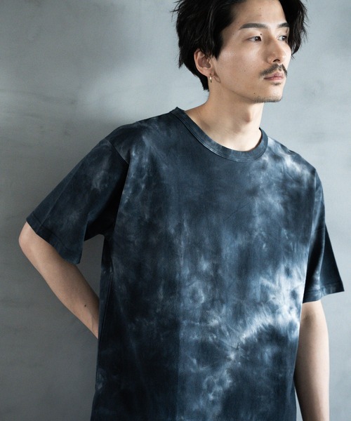 RATTLE TRAP(ラトルトラップ)の「タイダイ染Tシャツ(Tシャツ/カットソー・メンズ・ブラック/グレー・M/L)」の10枚目の写真