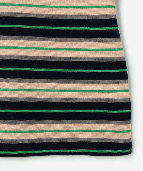 SCYE BASICS（サイベーシックス）の「SCYE BASICS | コットンピケ ポロシャツ ストライプ MEN（ポロシャツ・メンズ・レッド系その他/ブルー系その他5・40/38）」の12枚目の写真