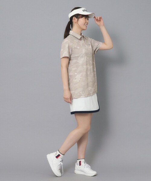 adabat(アダバット)の「◆【新レーベル ADABAT NAVY】UVカット/吸水速乾 モナコリンクスプリントポロシャツ(ポロシャツ・レディース・ベージュ系/ホワイト系その他/ネイビー系・42/40/38/36)」の19枚目の写真