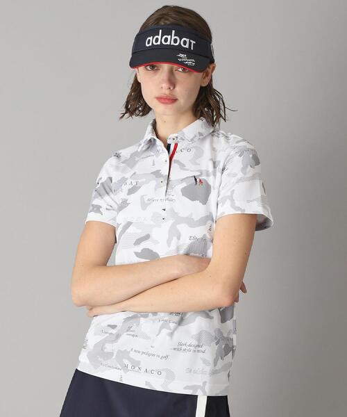 adabat｜アダバットのポロシャツ（ホワイト/白色系・半袖）通販 - ZOZOTOWN