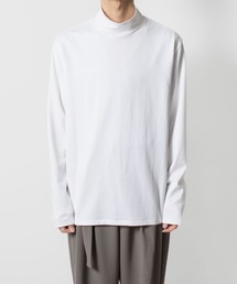 ATTACHMENT | コットンダブルフェイス スリムフィット ハイネック L/S TEE / COTTON DOUBLE FACE SLIM FIT HIGHNECK L/S TEE(Tシャツ/カットソー)