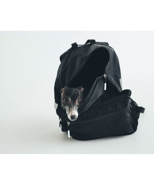 Nomadis ノマディス 黒×ネイビー リュック　新品 完売品　無地 NOMADIS＞DOG CARRY DAYPACK（バックパック/リュック）｜NOMADIS
