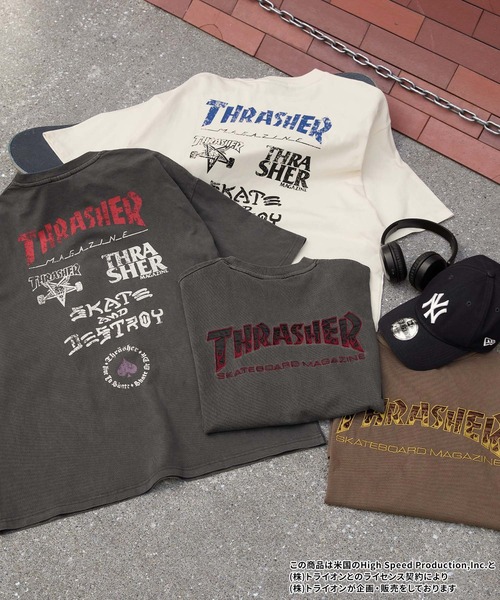 THRASHER/スラッシャー 別注 ヴィンテージライクグラフィック