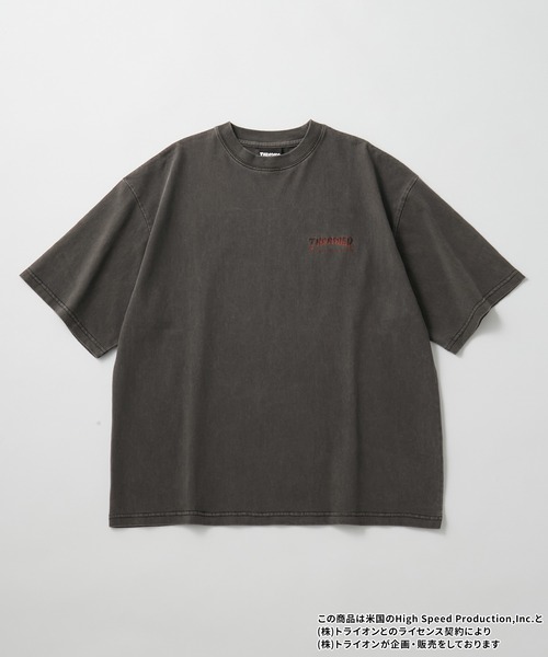 THRASHER フォトティシャツ ヴィンテージtee THRASHER tシャツ 「THRASHER/スラッシャー」オーバーサイズ