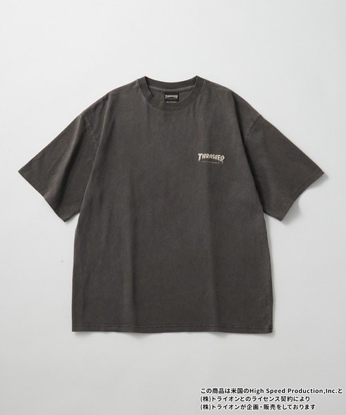 THEVINYLHOUSE★ PIGMENT ARCH LOGO TEE ★関税送料込 THEVINYLHOUSE☆ PIGMENT ARCH LOGO TEE ☆関税送料込