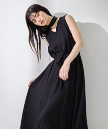 STUDIOUS | 【STUDIOUS/ステュディオス】V Neck Sleeveless Mesh Dress/Vネックスリーブレスメッシュドレス(ワンピース)