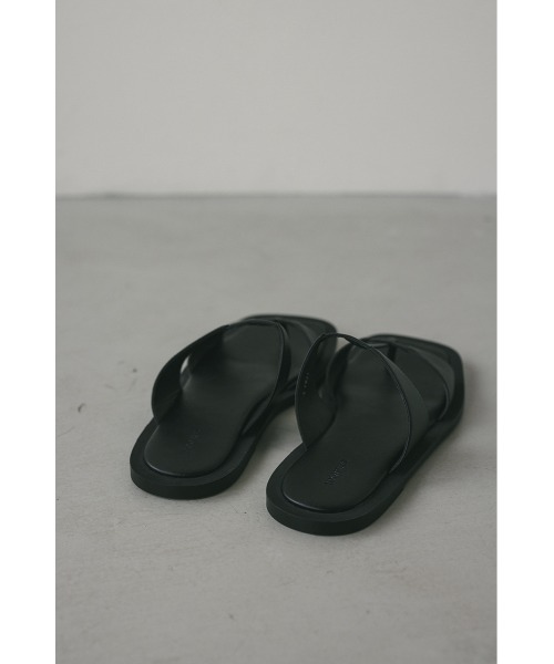 STYLEMIXER（スタイルミキサー）の「ダブルストラップフラットサンダル（サンダル・レディース・ブラック/ベージュ・SMALL/MEDIUM/LARGE）」の9枚目の写真