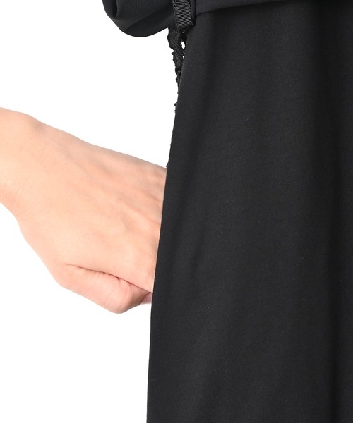 funda mine(ファンダマイン)の「レイヤードメッシュTシャツワンピース(ワンピース・レディース・ブラック・02/01)」の17枚目の写真