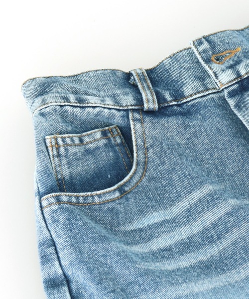 ANAP（アナップ）の「レース ドッキング デニム スカート（スカート・レディース・ホワイト/ブラック・FREE）」の6枚目の写真