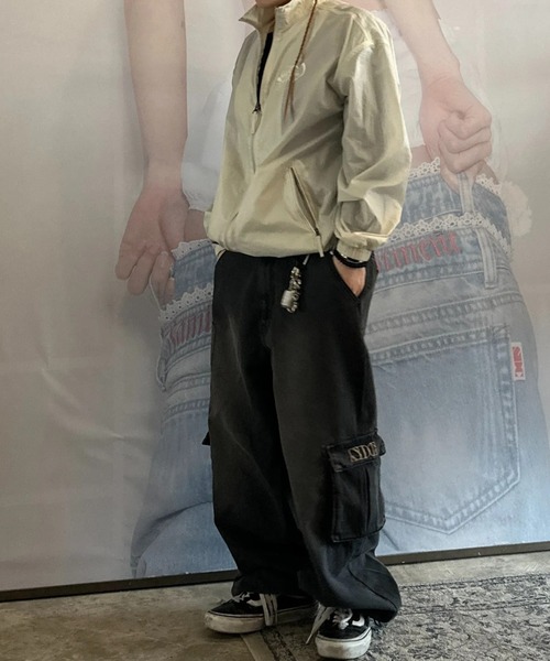 SCULPTOR(スカルプター)の「Acid Cargo Jogger Pants(デニムパンツ・レディース・ブルー/ブラック・LARGE/SMALL/MEDIUM)」の10枚目の写真