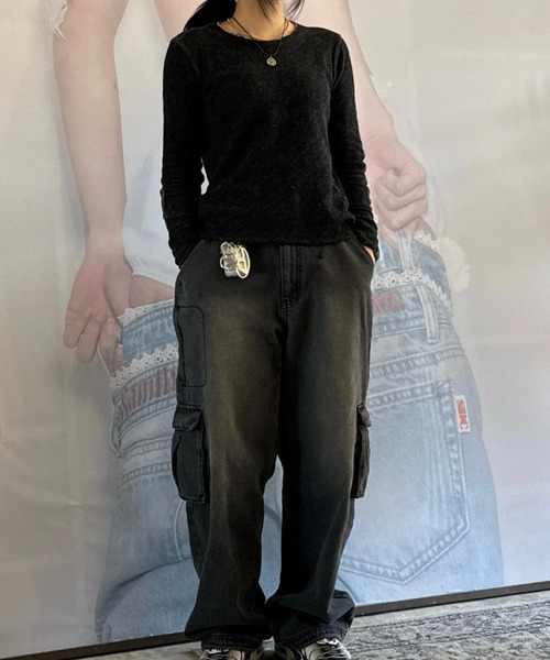 Acid Cargo Jogger Pants（デニムパンツ）｜SCULPTOR（スカルプ