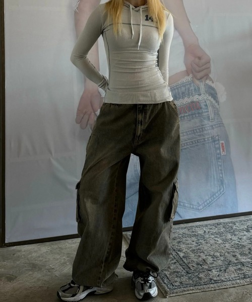 Acid Cargo Jogger Pants（デニムパンツ）｜SCULPTOR（スカルプ