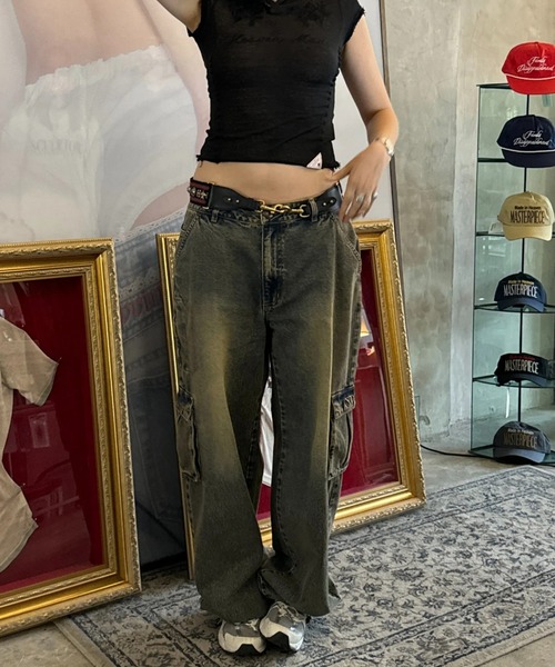 パンツ sculptor  Acid Cargo Jogger Pants Acid Cargo Jogger Pants（デニムパンツ）｜SCULPTOR（スカルプ