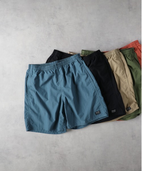 CAMP7(キャンプセブン)の「CAMP7(キャンプ7)【メンズ】水陸両用ナイロンショーツ(その他パンツ・メンズ・ベージュ/オレンジ/ブラック/オリーブ/サックスブルー・M/L/XL)」の4枚目の写真