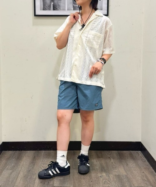CAMP7(キャンプセブン)の「CAMP7(キャンプ7)【メンズ】水陸両用ナイロンショーツ(その他パンツ・メンズ・ベージュ/オレンジ/ブラック/オリーブ/サックスブルー・M/L/XL)」の22枚目の写真
