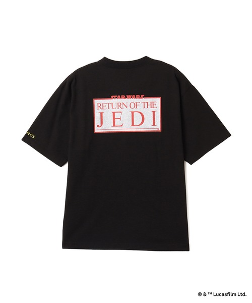 STAR WARS(スターウォーズ)の「atmos x STAR WARS Comic Book #4 T-shirt / アトモス x スターウォーズ コミック ブック 4 Tシャツ 【SP】(Tシャツ/カットソー・メンズ・ブラック・S/M/L/XL/XXL)」の7枚目の写真