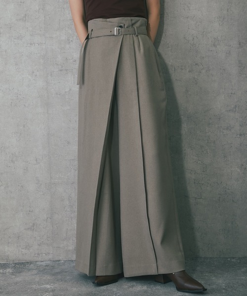 セール】ハカマタックワイドパンツ（その他パンツ）｜SMILE ORCHID