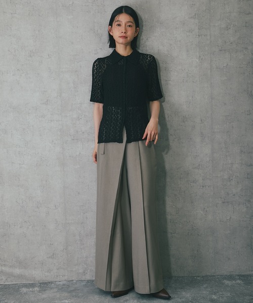 値下げ対応ママ Re:EDIT スラックス パンツ 「販売枚数2.1万枚突破！」「入卒式