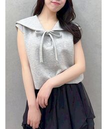 dazzlin | セーラーカラースウェット(Tシャツ/カットソー)