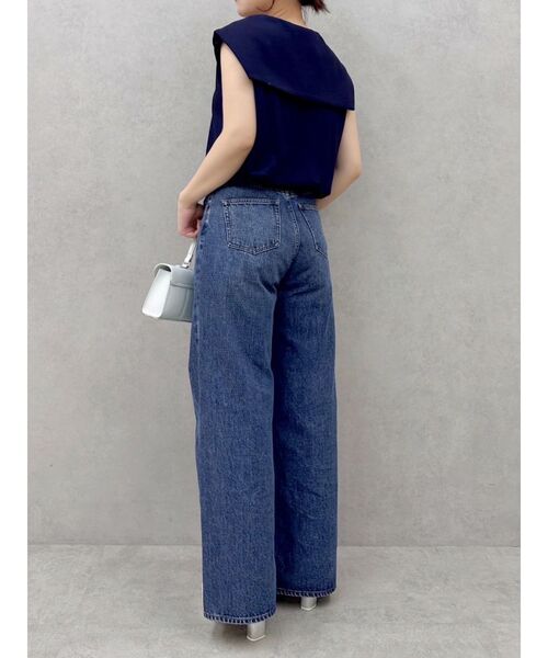 dazzlin(ダズリン)の「セーラーカラースウェット(Tシャツ/カットソー・レディース・オフホワイト/グレー/ネイビー・FREE)」の20枚目の写真