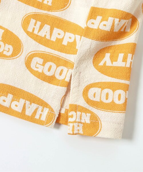 BREEZE（ブリーズ）の「【WEB限定/リンク/ジュニア対応】POP総柄 半袖シャツ（シャツ/ブラウス・キッズ・イエロー/ベージュ/ピンク/グリーン・140/130/120/110/100/90）」の21枚目の写真