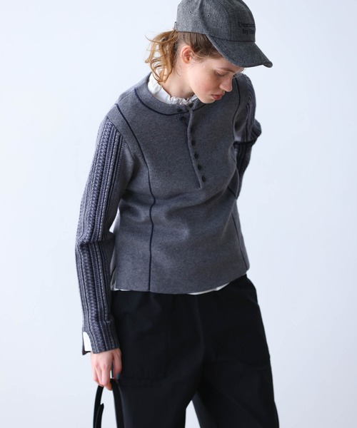 Kelen(ケレン)の「「KELEN / ケレン」刺繍デザインキャップ(キャップ・レディース・チャコールグレー/ブラウン・FREE)」の9枚目の写真