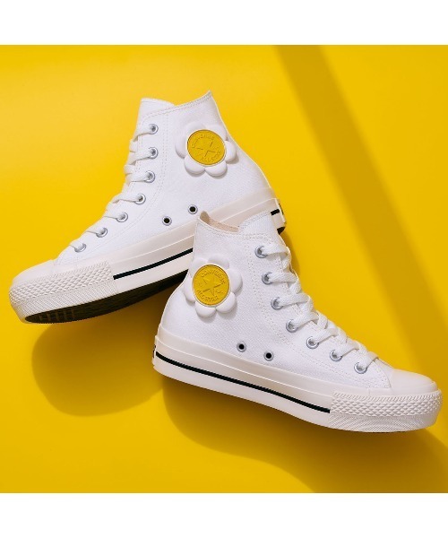 【直営店限定】ALL STAR PLTS FLOWERPATCH HI / オールスター　ＰＬＴＳ　フラワーパッチ　ＨＩ