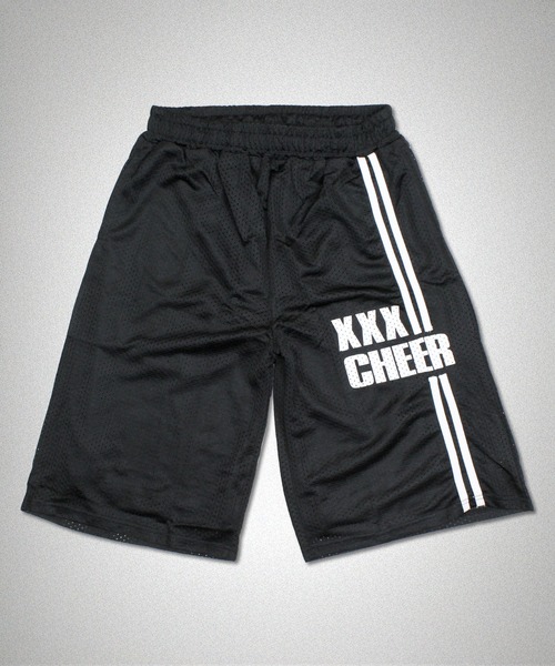 CHEER(チアー)の「軽量・速乾ラインデザインメッシュ素材ハーフパンツ(その他パンツ・レディース・ブラック/オレンジ・S/M/L)」の11枚目の写真