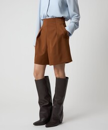 EMMEL REFINES | ＜EMMEL REFINES＞EM タック ポケット ショートパンツ(スラックス)