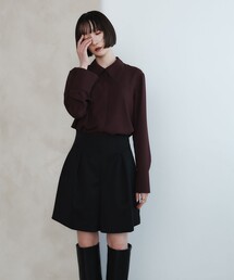 EMMEL REFINES（エメルリファインズ）の「＜EMMEL REFINES＞EM タック ポケット ショートパンツ（スラックス・レディース）」