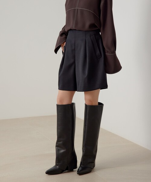 セール】＜EMMEL REFINES＞EM タック ポケット ショートパンツ
