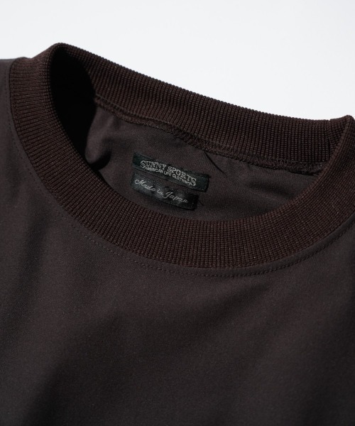 SUNNY SPORTS(サニースポーツ)の「SUNNY SPORTS / サニースポーツ DRAWSTRING BIGGEST CREW L/S TEE Primeflex ドローストリングTシャツ(Tシャツ/カットソー・メンズ・ホワイト/ブラウン/ブラック/オリーブ・LARGE/MEDIUM)」の16枚目の写真