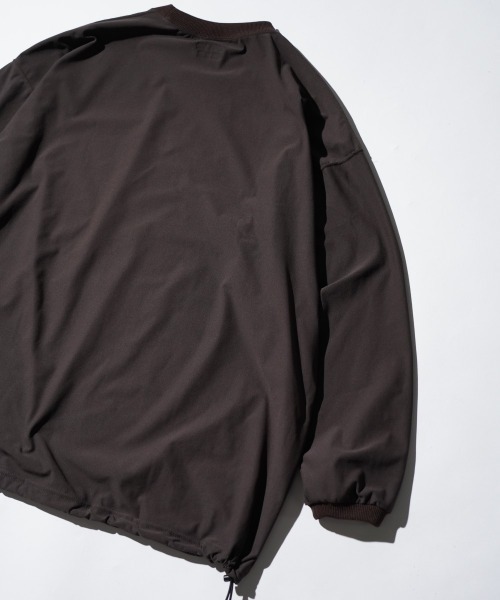 SUNNY SPORTS(サニースポーツ)の「SUNNY SPORTS / サニースポーツ DRAWSTRING BIGGEST CREW L/S TEE Primeflex ドローストリングTシャツ(Tシャツ/カットソー・メンズ・ホワイト/ブラウン/ブラック/オリーブ・LARGE/MEDIUM)」の22枚目の写真