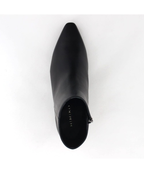 HIMIKO（ヒミコ）の「【HIMIKO】【撥水】ポインテッドトゥショートブーツ/651402（ブーツ・レディース・ゴールド/ブラック/ブラック系その他・22.0cm/23.0cm/24.0cm/25.5cm/22.5cm/23.5cm/24.5cm/25.0cm）」の22枚目の写真