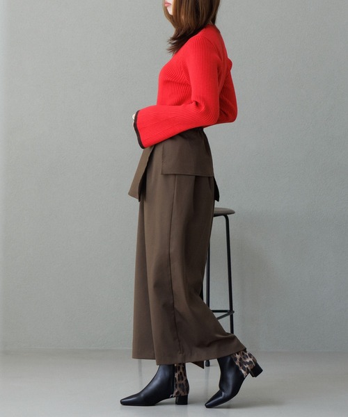 HIMIKO（ヒミコ）の「【HIMIKO】【撥水】ポインテッドトゥショートブーツ/651402（ブーツ・レディース・ゴールド/ブラック/ブラック系その他・22.0cm/23.0cm/24.0cm/25.5cm/22.5cm/23.5cm/24.5cm/25.0cm）」の8枚目の写真