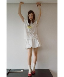 tシャツ レタリングプリント Tシャツ FX25S177「Fano Studios」「2025SS」 レディース メンズ tシャツ レタリングプリント Tシャツ FX25S177「Fano Studios