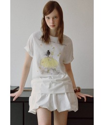 レタリングプリント Tシャツ FX25S177【Fano Studios】【2025SS