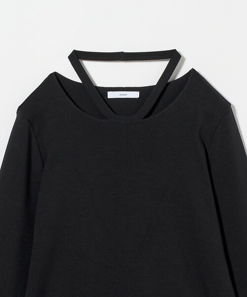 ASTRAET（アストラット）の「＜ASTRAET＞フライス  エリスリット ロングスリーブTシャツ（Tシャツ/カットソー・レディース・ホワイト/ブラック/グレー・FREE）」の17枚目の写真