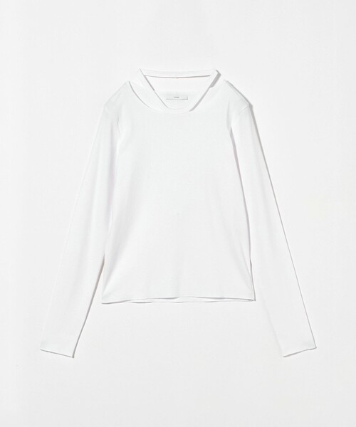 ASTRAET（アストラット）の「＜ASTRAET＞フライス  エリスリット ロングスリーブTシャツ（Tシャツ/カットソー・レディース・ホワイト/ブラック/グレー・FREE）」の15枚目の写真