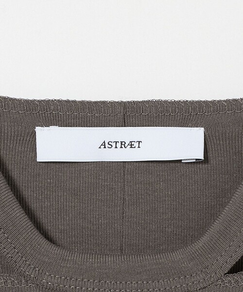 ASTRAET（アストラット）の「＜ASTRAET＞フライス  エリスリット ロングスリーブTシャツ（Tシャツ/カットソー・レディース・ホワイト/ブラック/グレー・FREE）」の11枚目の写真