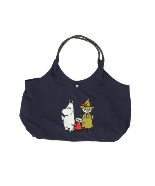BACKYARD FAMILY（バックヤードファミリー）の「MOOMIN ムーミン エンブロイトート（トートバッグ・レディース・ベージュ/ネイビー/レッド/アッシュグレー/チャコールグレー/カーキ/グレー/ライトベージュ・FREE）」の7枚目の写真