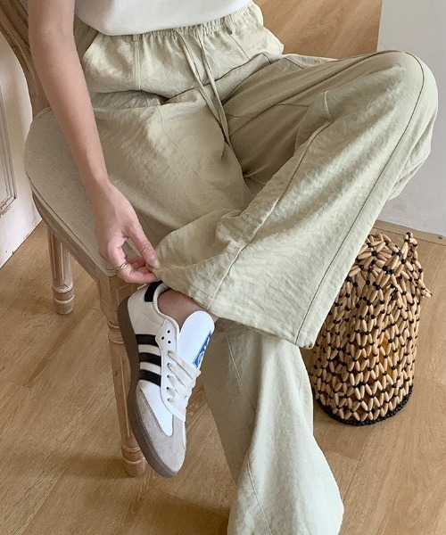 gossip!ロサンゼルス(ゴシップロサンゼルス)の「センターステッチ ドロストパンツ(その他パンツ・レディース・ライトブルー/ブラック/オフホワイト/ライトイエロー・S/M)」の13枚目の写真