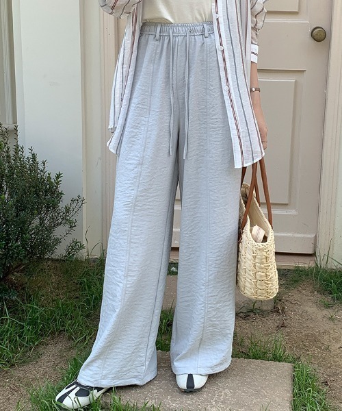 gossip!ロサンゼルス(ゴシップロサンゼルス)の「センターステッチ ドロストパンツ(その他パンツ・レディース・ライトブルー/ブラック/オフホワイト/ライトイエロー・S/M)」の18枚目の写真