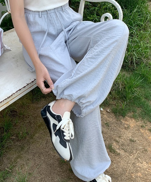 gossip!ロサンゼルス(ゴシップロサンゼルス)の「センターステッチ ドロストパンツ(その他パンツ・レディース・ライトブルー/ブラック/オフホワイト/ライトイエロー・S/M)」の20枚目の写真