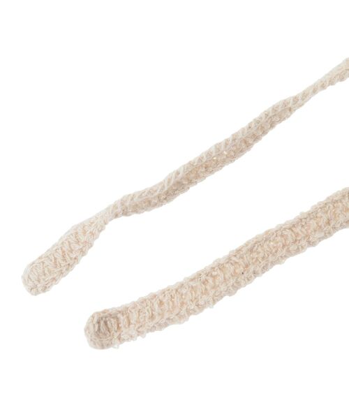 earth music&ecology（アースミュージックアンドエコロジー）の「レースバブーシュカ（その他ヘアアクセサリー・レディース・ホワイト系その他2/ブラック・FREE）」の22枚目の写真