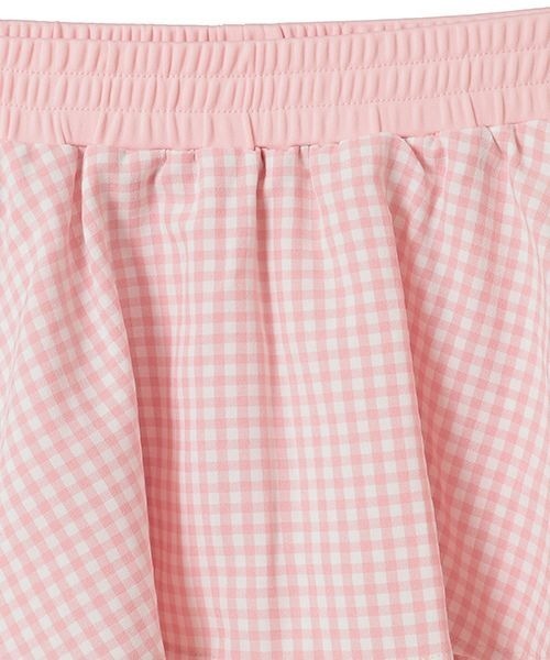 Candy Stripper（キャンディストリッパー）の「GINGHAM CHECK SKIRT LAYERED パンツ（その他パンツ・レディース・レッド/ピンク/ブラック・FREE）」の15枚目の写真
