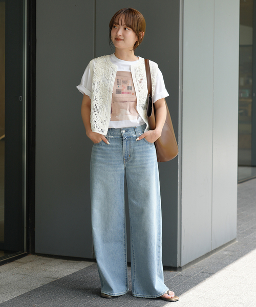 +81BRANCA(ハチイチブランカ)の「+81BRANCA/ハチイチブランカ レースベスト(ベスト・レディース・ホワイト/ブラック・FREE)」の16枚目の写真
